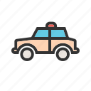 automobile, car, police, police man, siren, transport, vehicle 