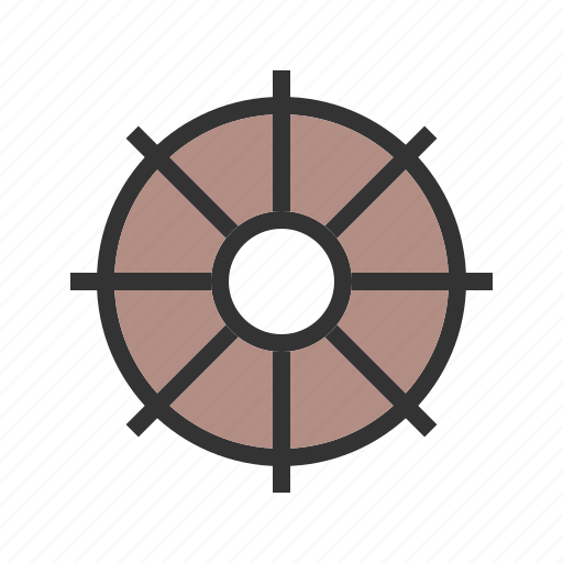 Helm, rudder, ship wheel, steering, transport, travel, wheel icon - Download on Iconfinder