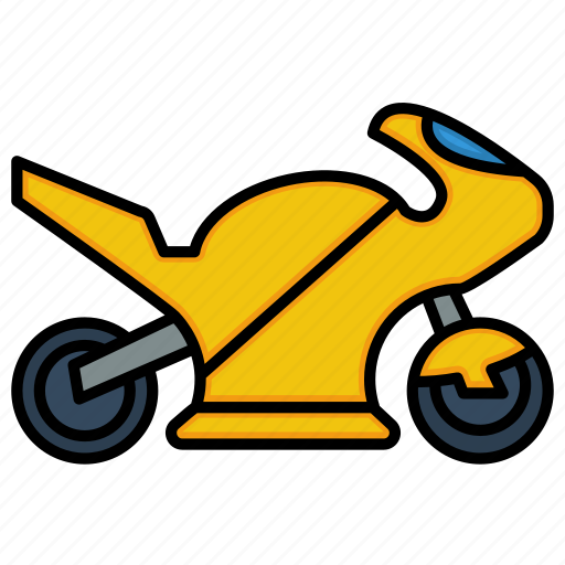 Motor, motorbike, motorcycle, sport, transport icon - Download on Iconfinder