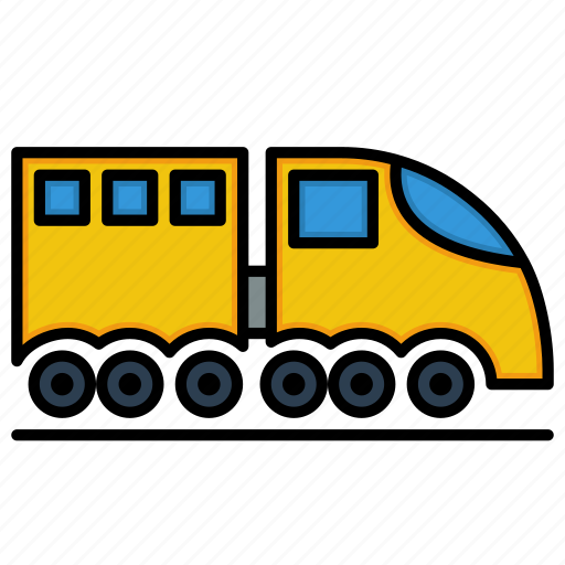 Locomotive, subway, train, transport icon - Download on Iconfinder