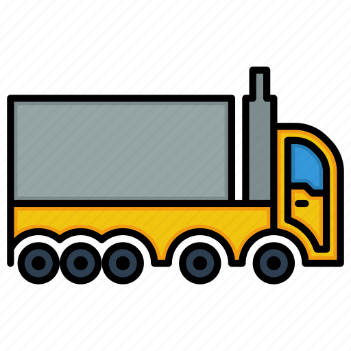Logistics, transport, transportation, truck icon - Download on Iconfinder