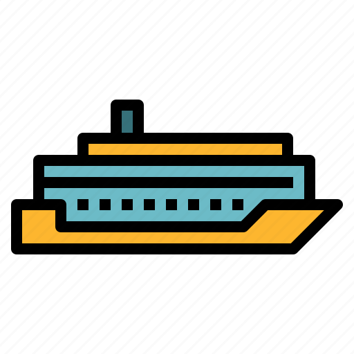 Cruise, ship, transportation icon - Download on Iconfinder