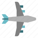 airplane, plane, transportation