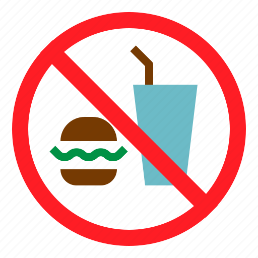 Drink, food, no, transportation icon - Download on Iconfinder