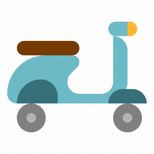 Motorcycle, scooter, transportation icon - Download on Iconfinder