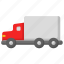 truck, delivery, transportation, container, logistic 