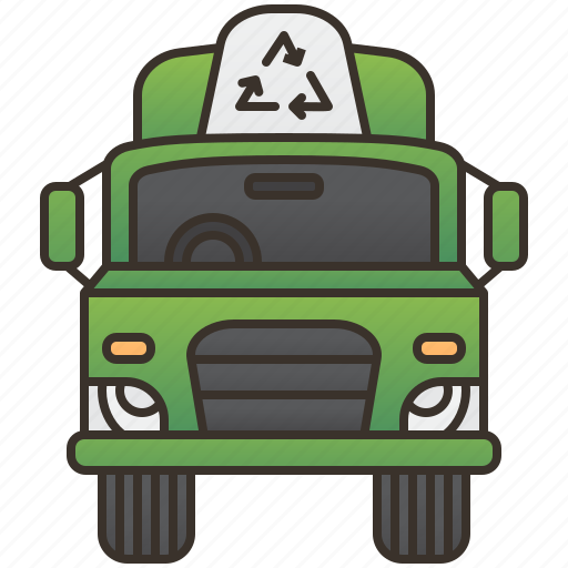 Garbage, recycle, trash, truck, waste icon - Download on Iconfinder