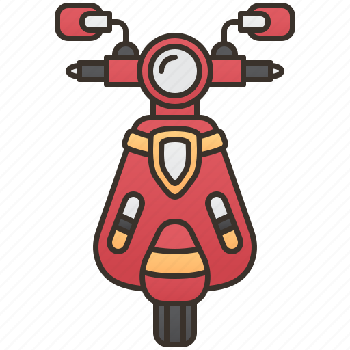 Motorbike, motorcycle, scooter, travel, vehicle icon - Download on Iconfinder
