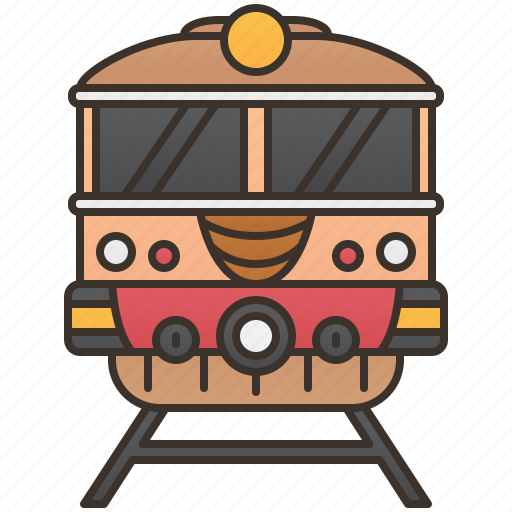 Commuter, railway, tourism, train, transportation icon - Download on Iconfinder