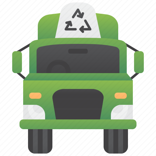 Garbage, recycle, trash, truck, waste icon - Download on Iconfinder