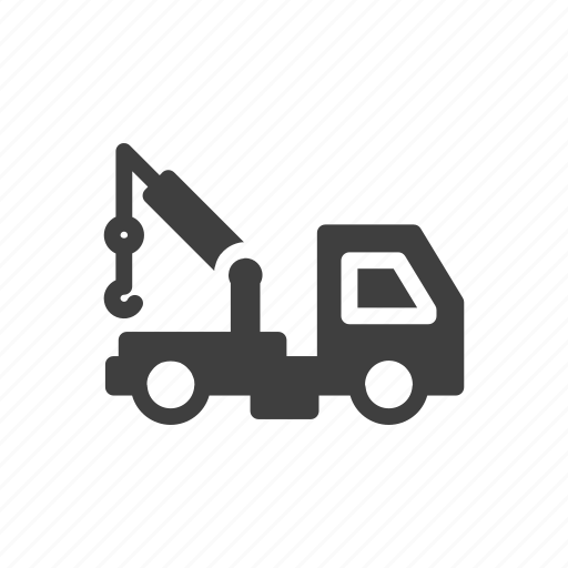 Car, crane truck, drive, transport, transportation, truck icon - Download on Iconfinder