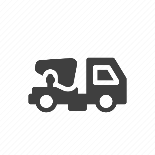 Car, drive, mixer truck, transport, transportation, truck icon - Download on Iconfinder