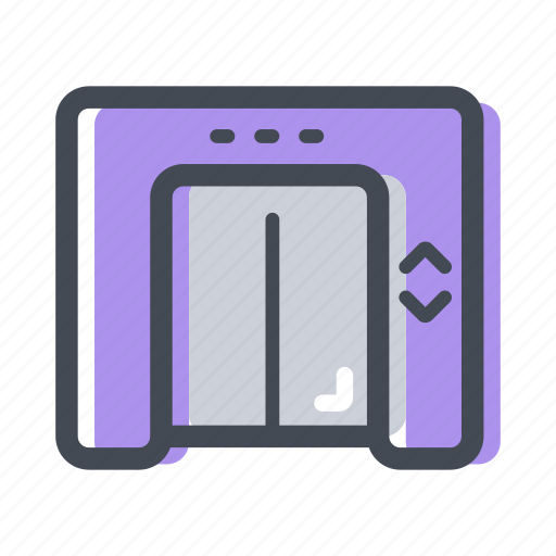 Building, elevator, floor, lift, transportation icon - Download on Iconfinder