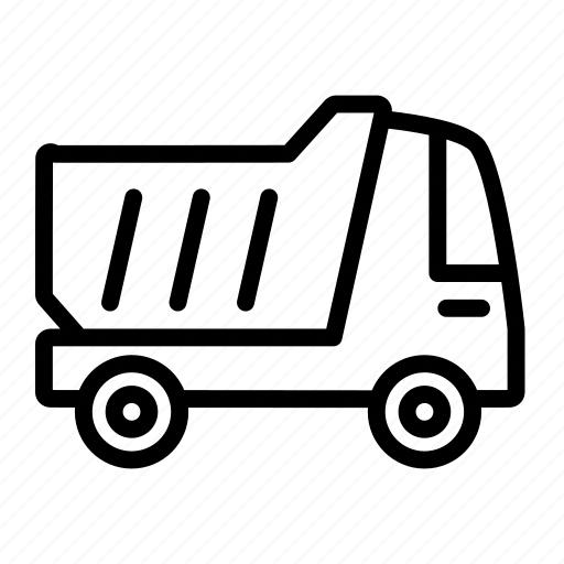 Dump, truck, transport, transportation, vehicle icon - Download on Iconfinder