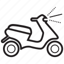 bike, moped, ride, scooter, transportation, vehicle, vespa