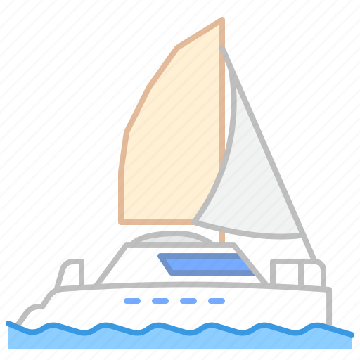 Sail, boat, cruise, yacht icon - Download on Iconfinder
