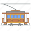 tram, subway, tramway, railway 