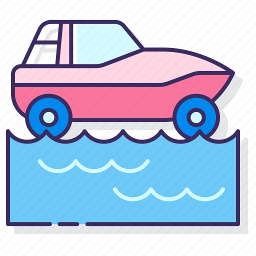 Amphibious, car, transport, vehicle icon - Download on Iconfinder