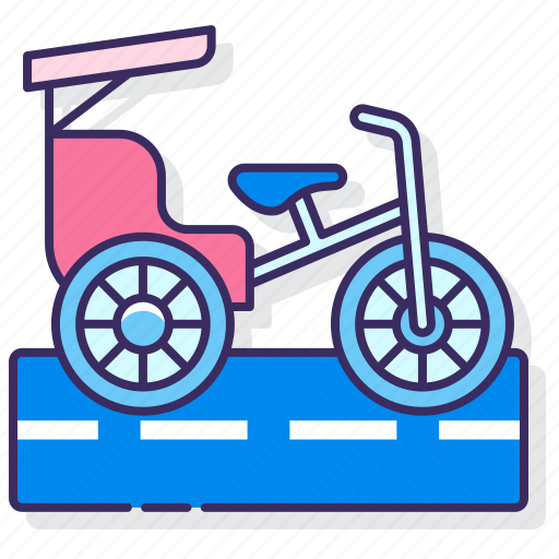 Cycle, rickshaw, tricycle icon - Download on Iconfinder