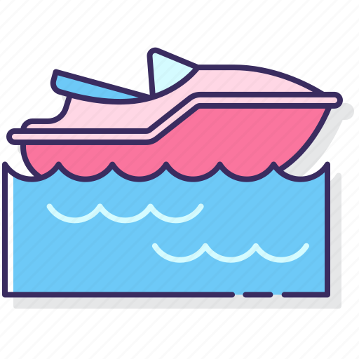 Jet, sea, ski, water icon - Download on Iconfinder