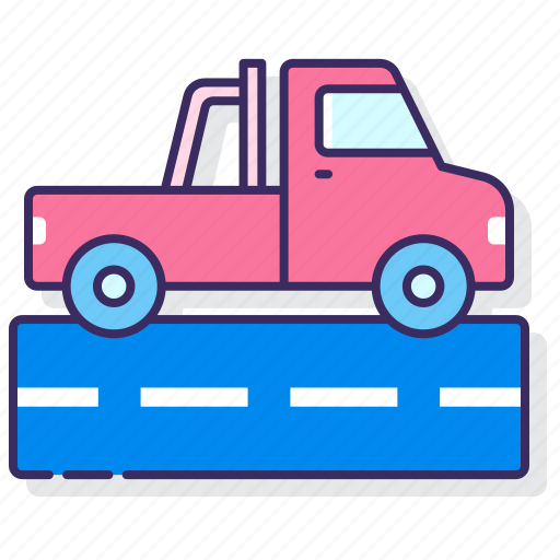 Pickup, transport, truck, vehicle icon - Download on Iconfinder