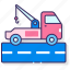 tow, towing, truck 