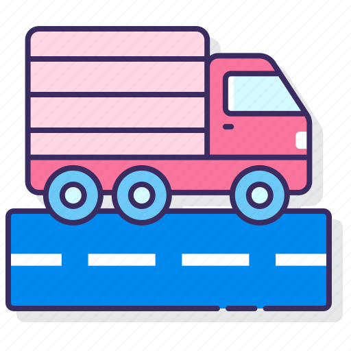 Road, transport, truck icon - Download on Iconfinder