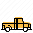 pick, transport, truck, up, vehicle