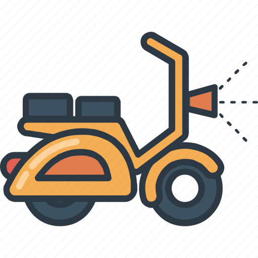 Motorcycle, scooter, transportation, road, transport, travel, vehicle icon - Download on Iconfinder