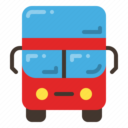 Double decker bus, bus, vacation, holiday icon - Download on Iconfinder