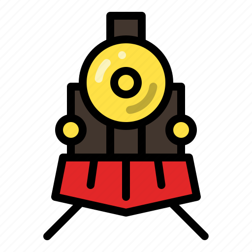 Locomotive, train, railway, steam train icon - Download on Iconfinder