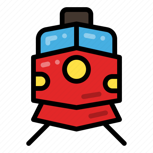 Locomotive, train, railway, subway icon - Download on Iconfinder