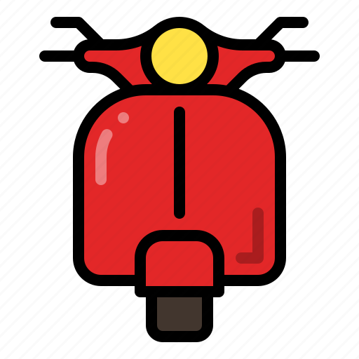Scooter, motorcycle, bike, motorbike icon - Download on Iconfinder