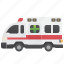 ambulance, emergency, paramedic, rescue, van 