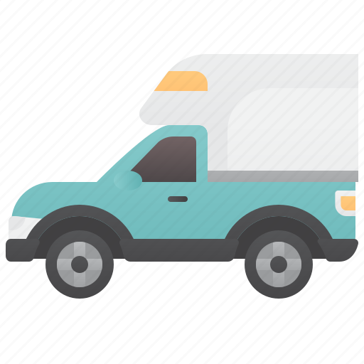 Box, delivery, trailer, truck, van icon - Download on Iconfinder