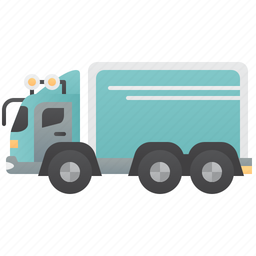 Cargo, logistics, lorry, trailer, truck icon - Download on Iconfinder