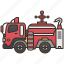 emergency, engine, fire, firefighter, truck 