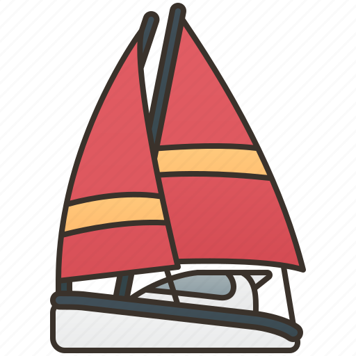 Sailboat, sea, ship, travel, yacht icon - Download on Iconfinder