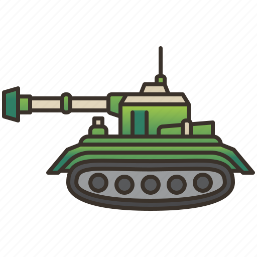 Battle, cannon, military, tank, war icon - Download on Iconfinder