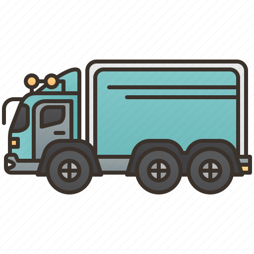 Cargo, logistics, lorry, trailer, truck icon - Download on Iconfinder