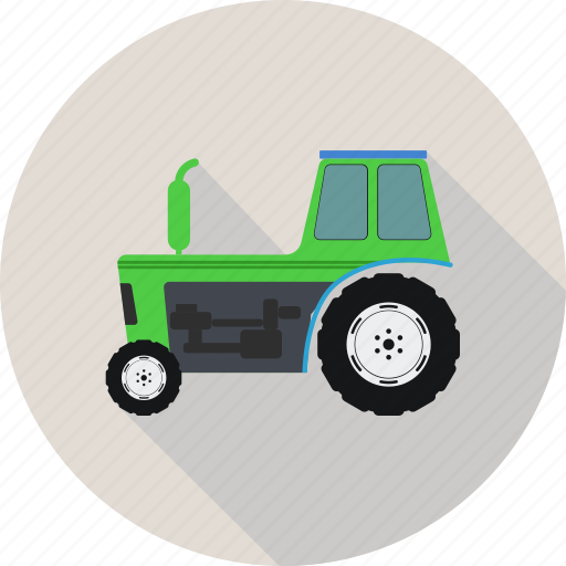 Tractor, transport, vehicle, work icon - Download on Iconfinder