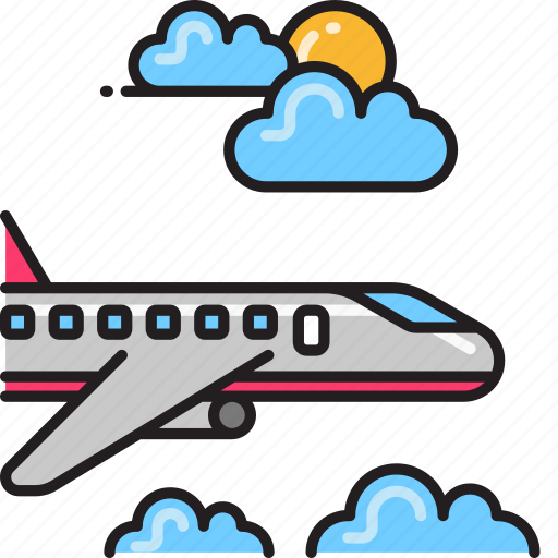 Airplane, aeroplane, aircraft, boeing, flight, plane icon - Download on Iconfinder