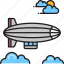 airship, aircraft, zeppelin 