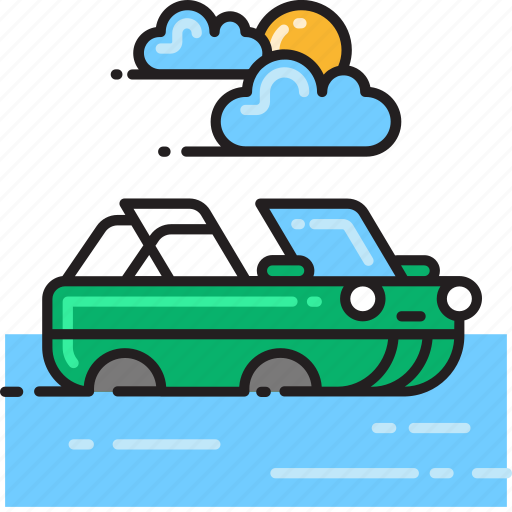 Amphibious, amphibious vehicle icon - Download on Iconfinder