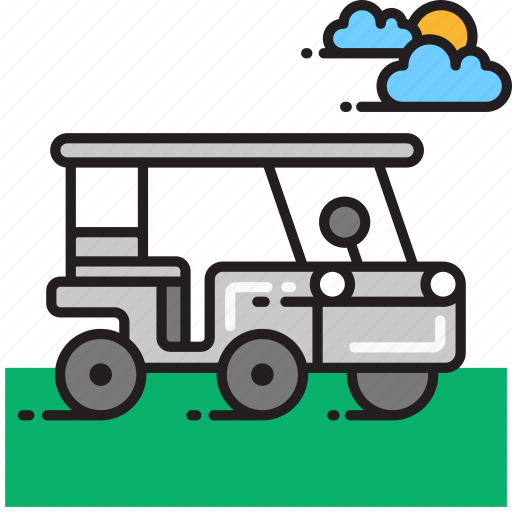 Golf cart icon - Download on Iconfinder on Iconfinder