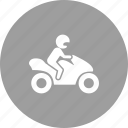 bike, biker, motor, motorcycle, motorcyclist, rider, vehicle 