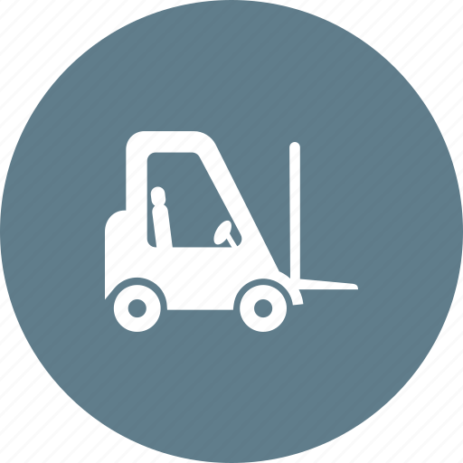 Fork, forklift, lift, loader, machinery, truck, vehicle icon - Download on Iconfinder