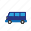bus, car, moter, transport, truck, van, vehicle 