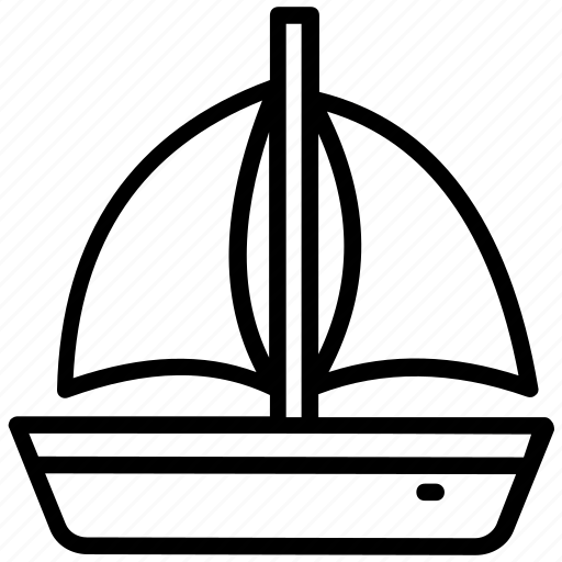 Cruise, sailboat, ship, transportation, yacht icon - Download on Iconfinder