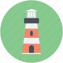 beacon, guidepost, lighthouse, pointer, signal